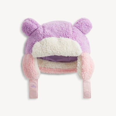 Magnetic Me Pink Colorblock Sherpa Hat
