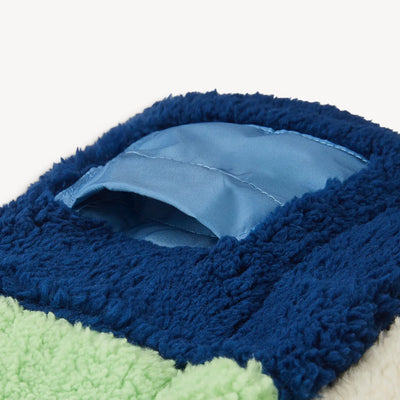 Magnetic Me Blue Colorblock Sherpa Boys Jacket