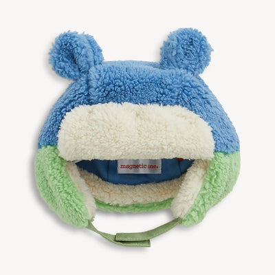 Magnetic Me Blue Colorblock Sherpa Hat