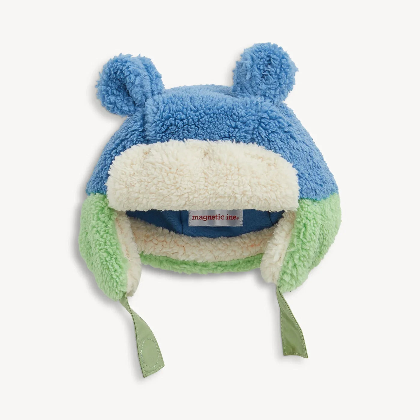 Magnetic Me Blue Colorblock Sherpa Hat