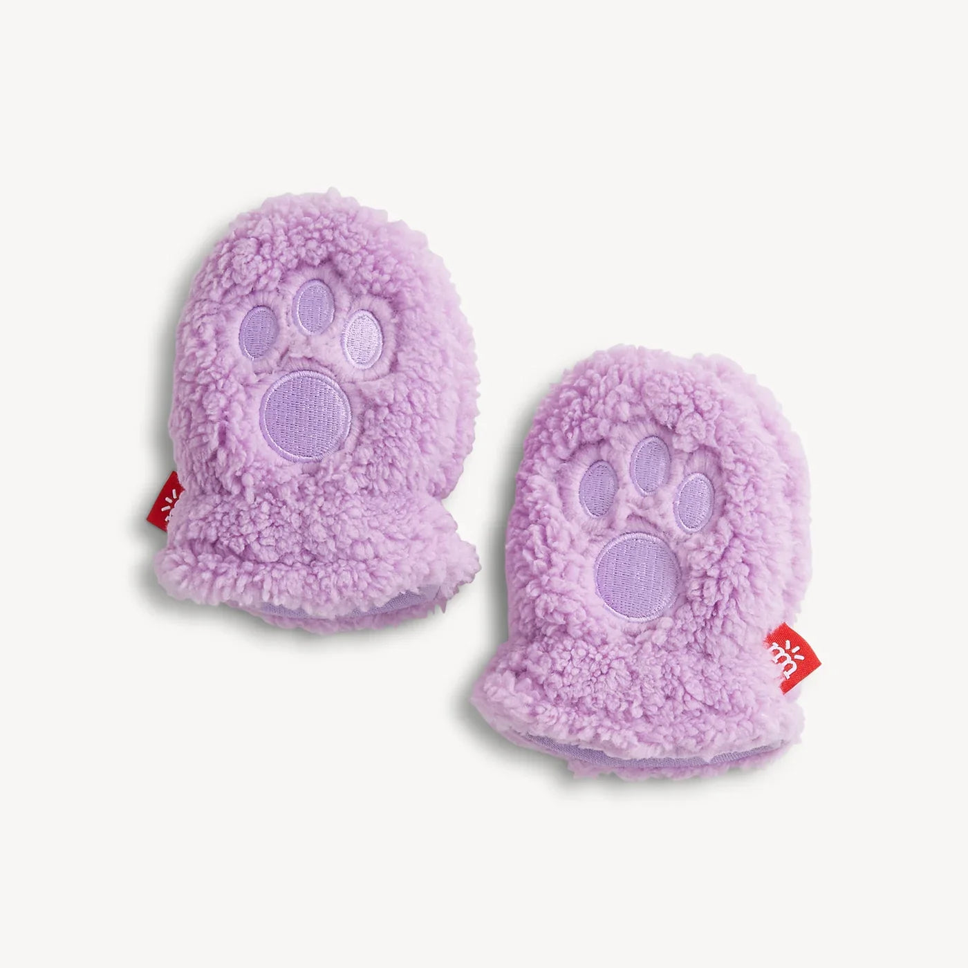 Magnetic Me Pink Colorblock Sherpa Mittens