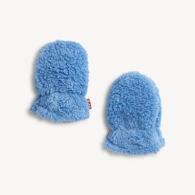 Magnetic Me Blue Colorblock Sherpa Mittens