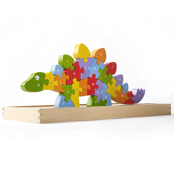 Dinosaur A to Z Puzzle & Playset - Twinkle Twinkle Little One
