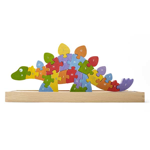 Dinosaur A to Z Puzzle & Playset - Twinkle Twinkle Little One