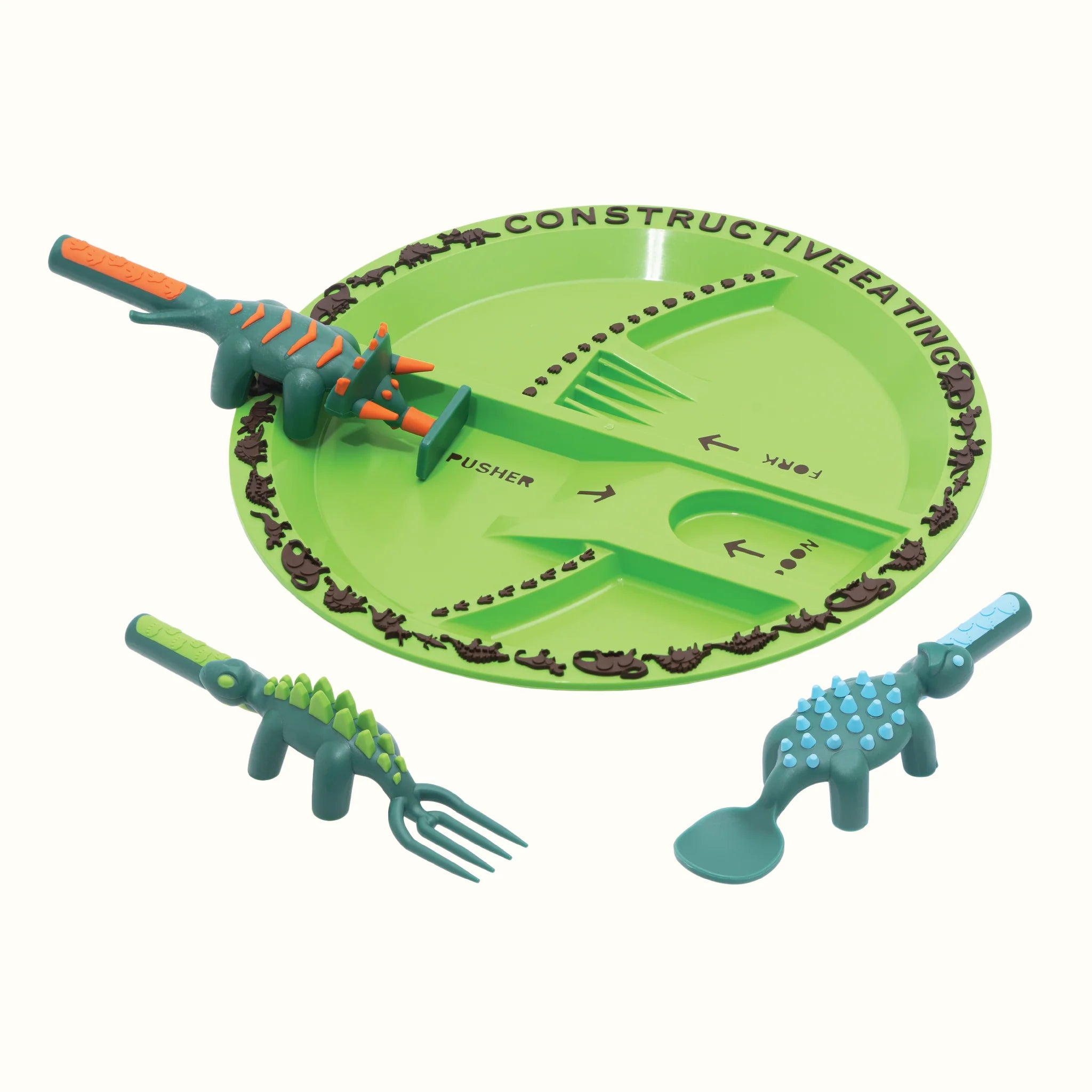 Dino Utensil & Plate Combo - Twinkle Twinkle Little One