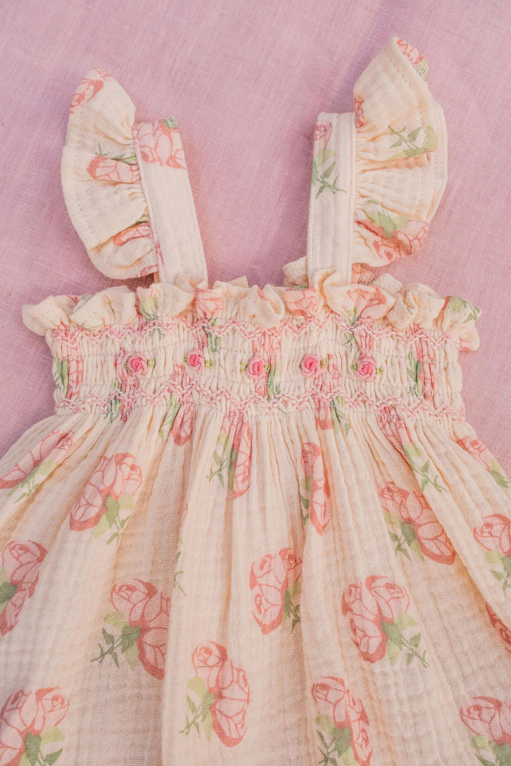 Flutter Set in Pink Rose