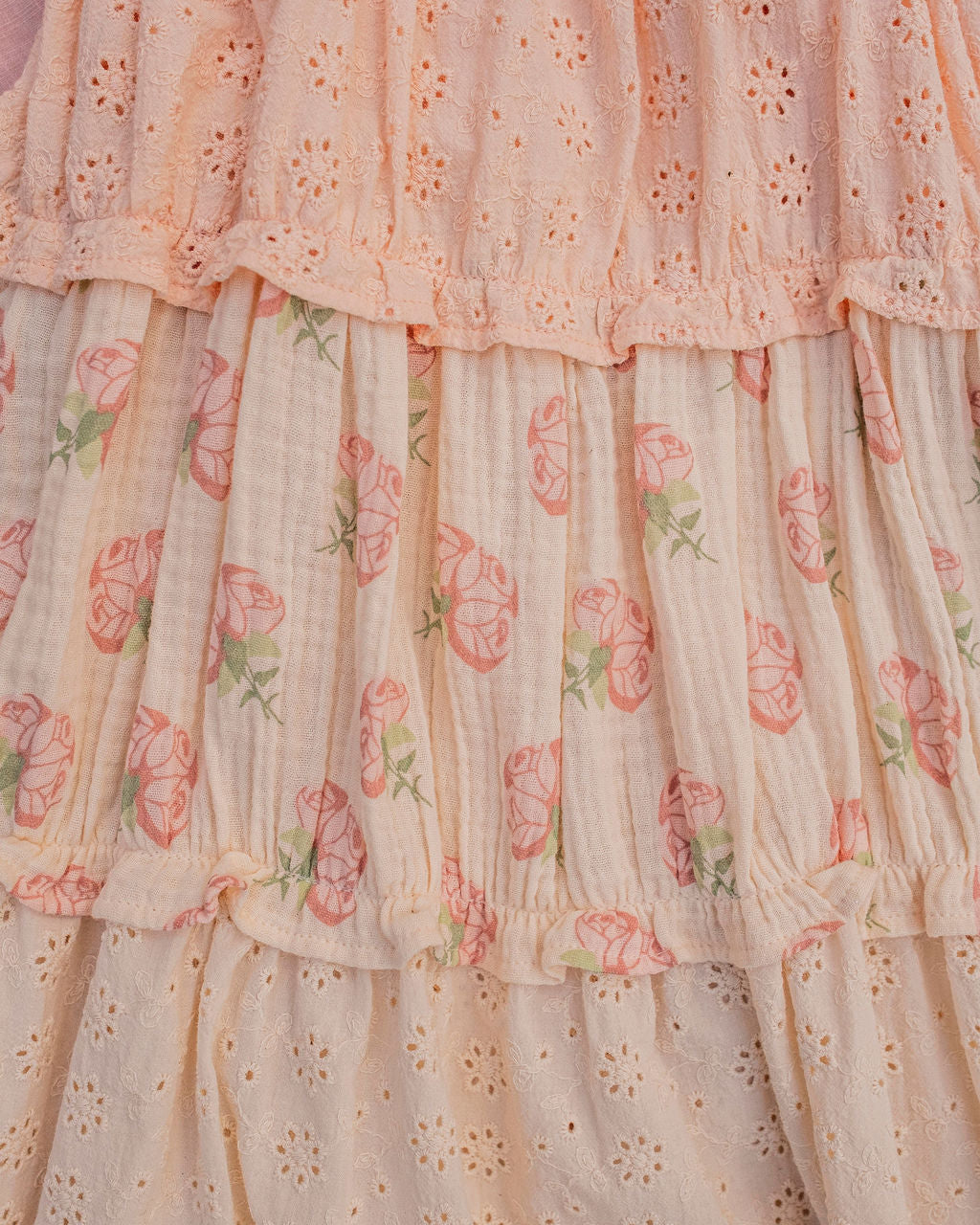 Amber Dress in Pink Rose