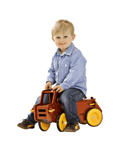 Ride-On Truck - Red - Twinkle Twinkle Little One