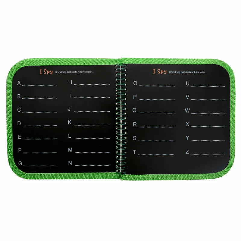 Daily Doodler Reusable Activity Book-Games on the Go, Includes 4 Wonder Stix