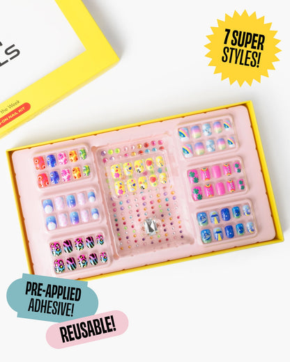 Days of the Week Press On Nail Kit - Twinkle Twinkle Little One