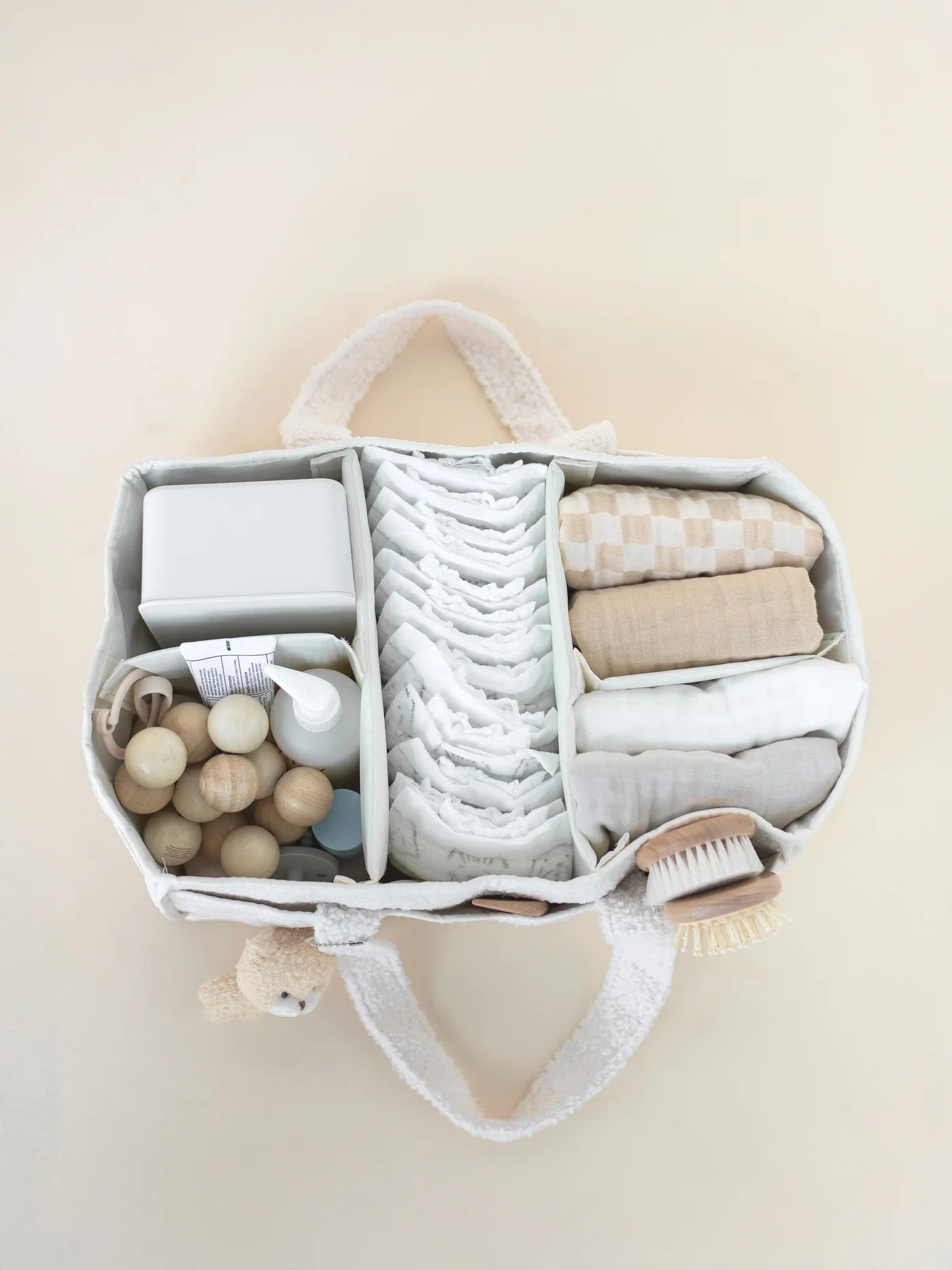 The Baby Caddy - Cream - Twinkle Twinkle Little One