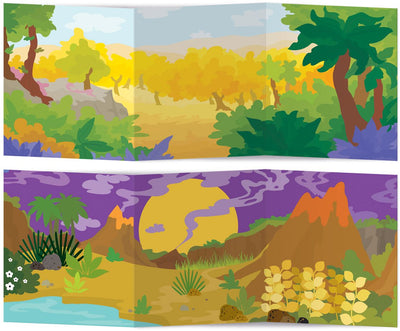 Dinosaur World Sticker Activity Tote - Twinkle Twinkle Little One