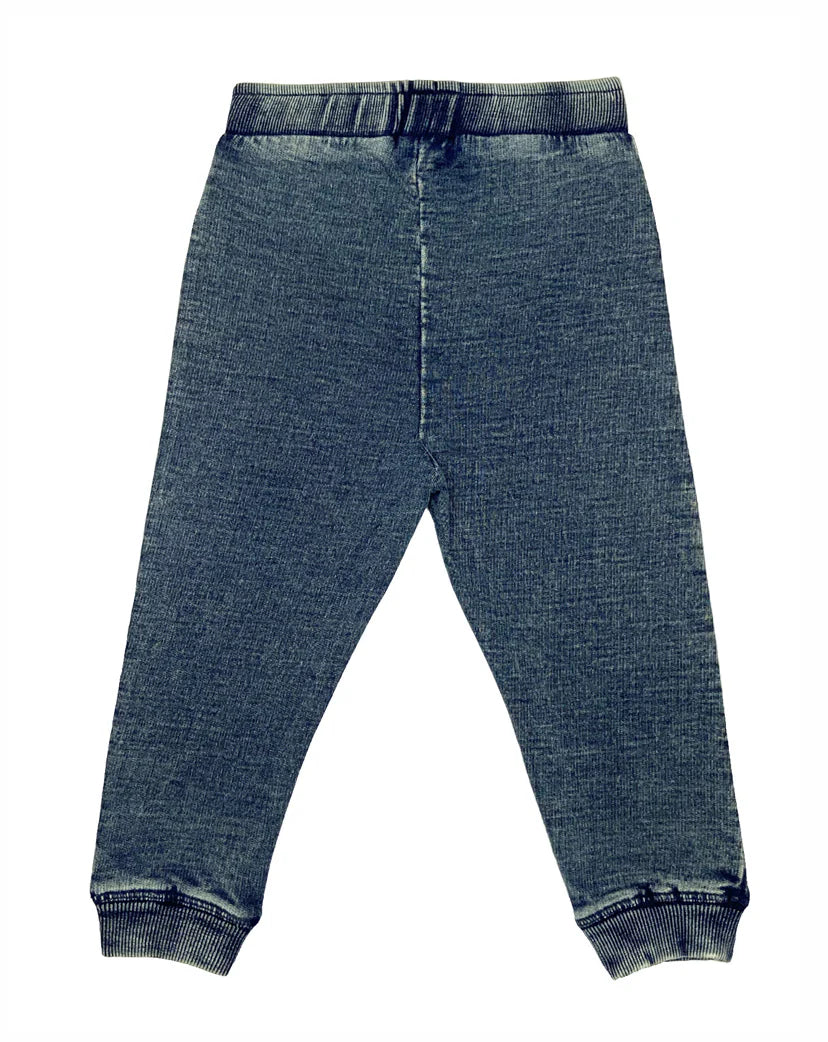 Mish Denim Distressed Denim Joggers - 0