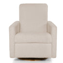 Floor Model: Drew Swivel Gliding Recliner-Sheepskin Linen with Power - Twinkle Twinkle Little One