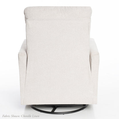 Oilo Drew Recliner + Swivel Nursery Glider