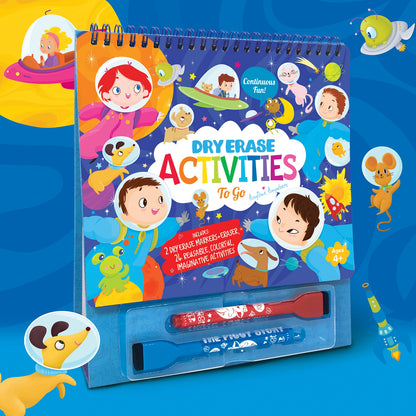 Dry Erase Activities To Go- Space Adventure - Twinkle Twinkle Little One