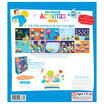 Dry Erase Activities To Go- Space Adventure - Twinkle Twinkle Little One