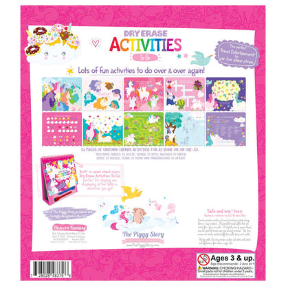 Dry Erase Activities To Go- Unicorn Fantasy - Twinkle Twinkle Little One