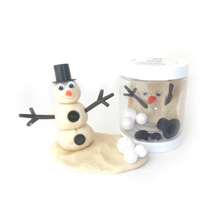 Snowman Mini Dough To Go - Twinkle Twinkle Little One