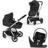 Cybex EOS Stroller + Aton G Swivel Infant Car Seat with Sensorsafe Travel System - Twinkle Twinkle Little One