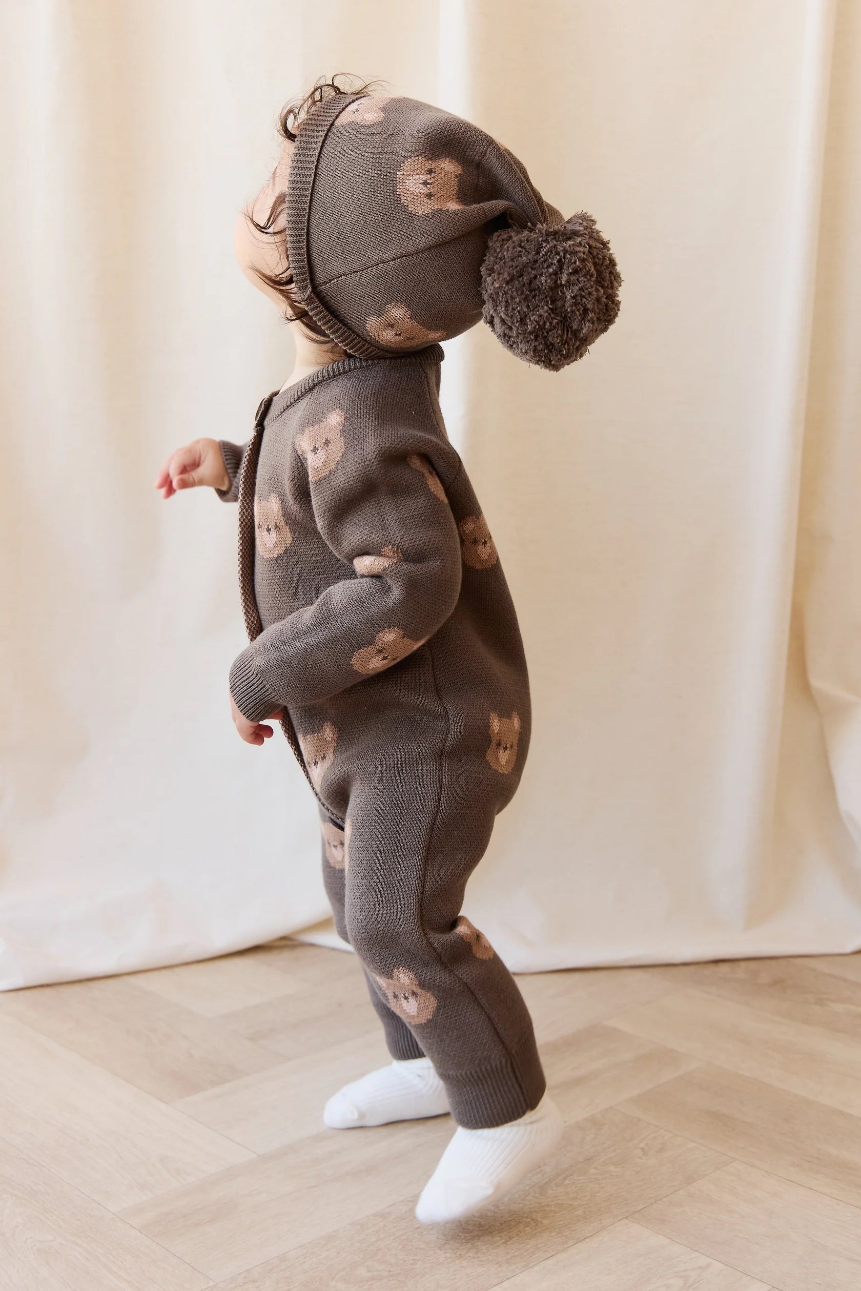 Ethan Hat Bobbie Bear Canteen - Twinkle Twinkle Little One