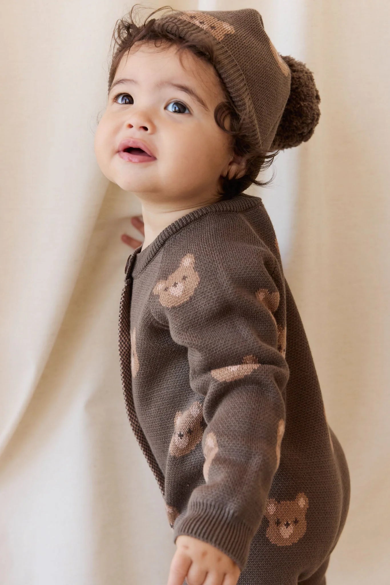 Ethan Hat Bobbie Bear Canteen - Twinkle Twinkle Little One