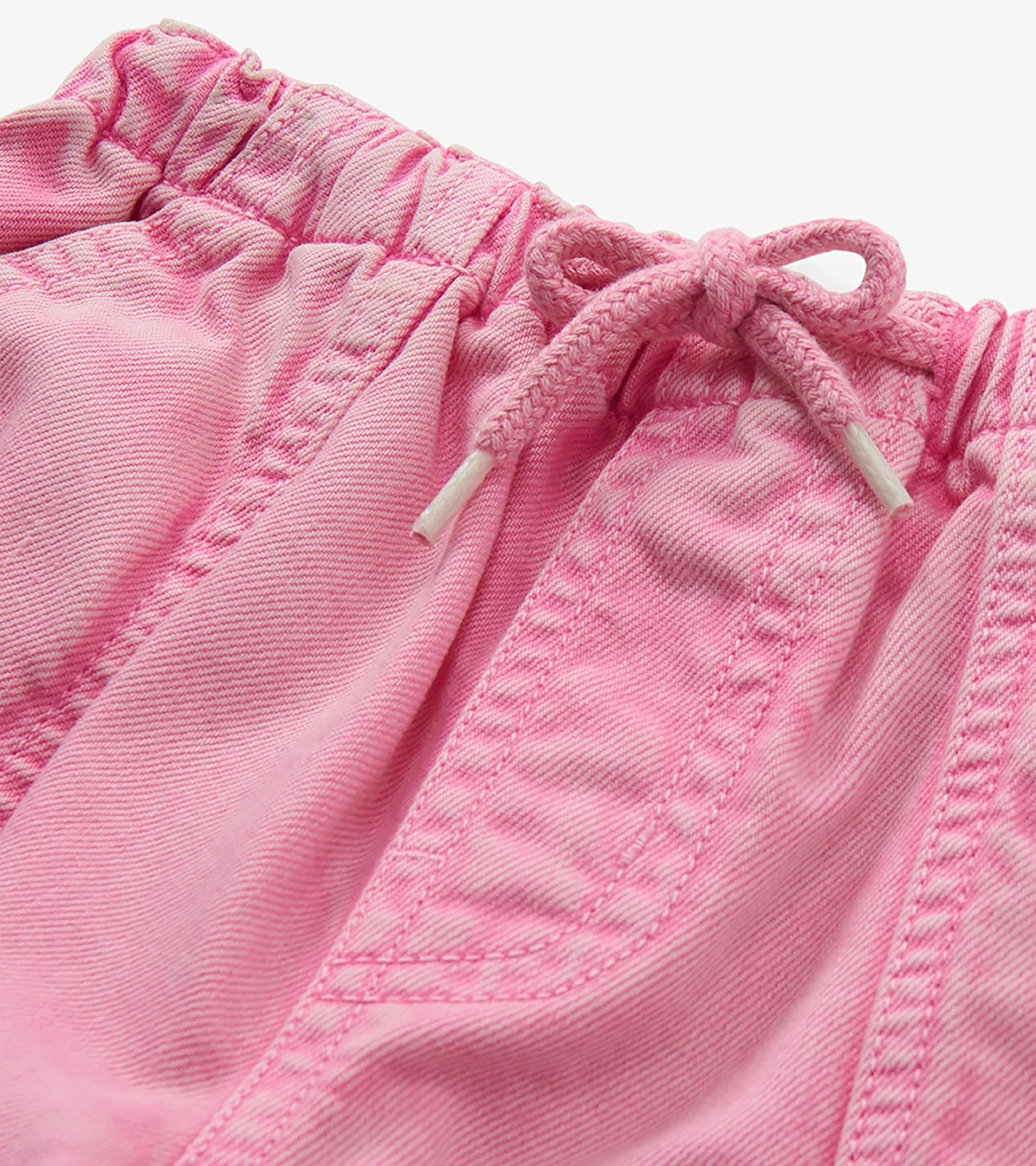 Flamingo Pink Wide Leg Jeans
