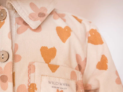 Rose Hearts Button Jumpsuit - Twinkle Twinkle Little One