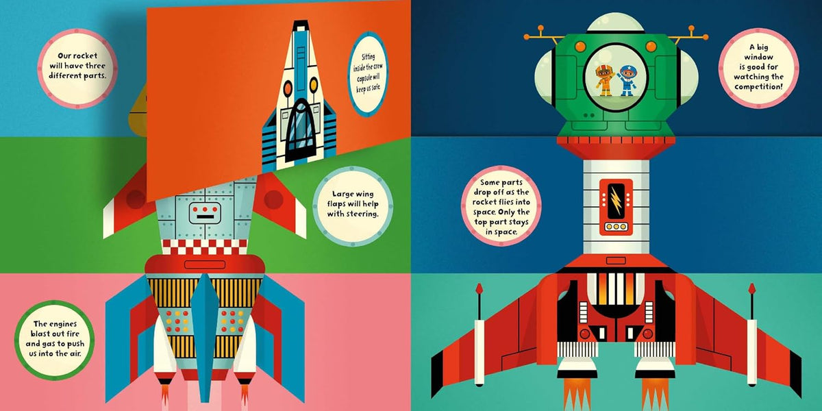 Flip, Flap, Build: Rockets