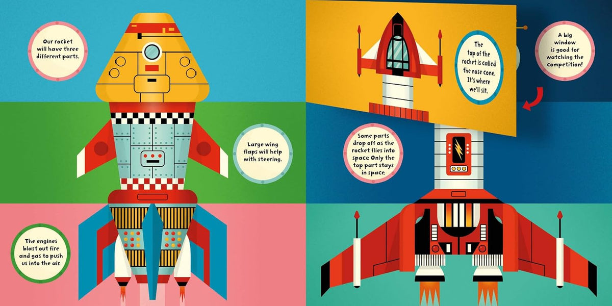 Flip, Flap, Build: Rockets