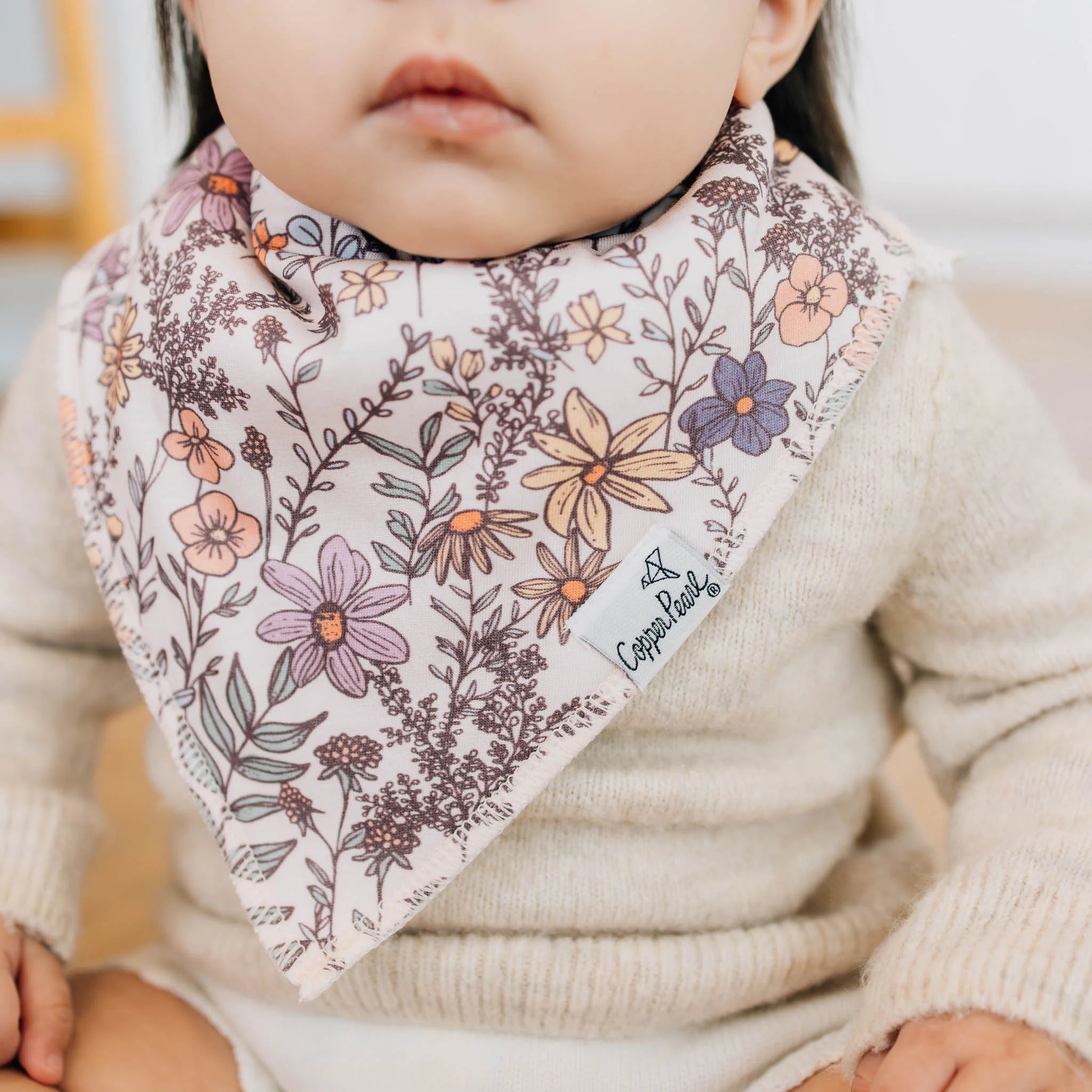 Flora Bandana Bib Set (4-Pack) - Twinkle Twinkle Little One