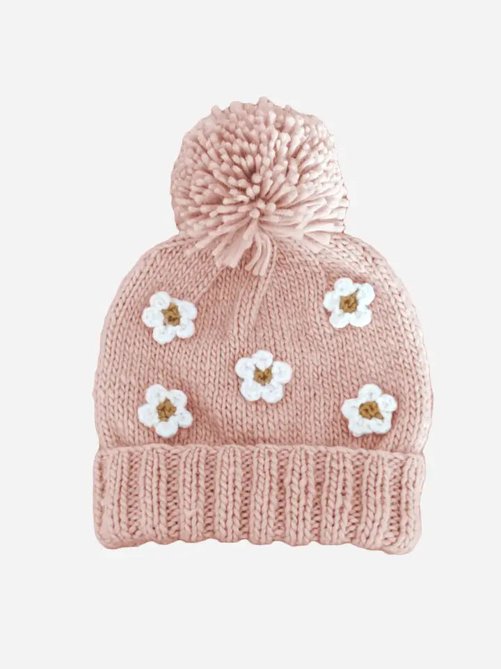 Flower Hat - Blush