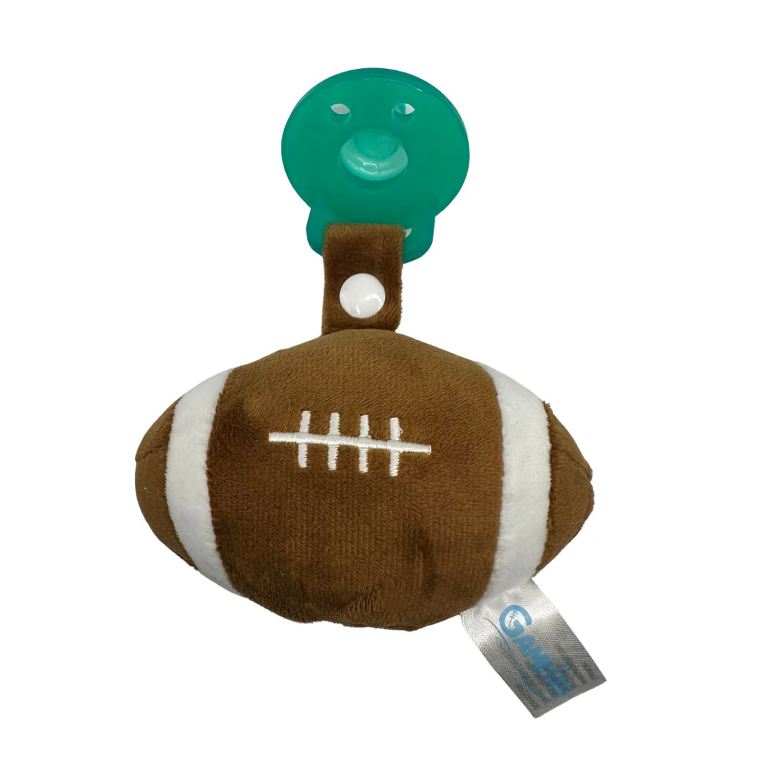 Gamezies Football Plush Pacifier | Twinkle Twinkle Little One