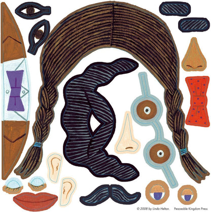 Funny Faces Reusable Sticker - Twinkle Twinkle Little One