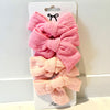 Tied Muslin Bow Clips - Twinkle Twinkle Little One
