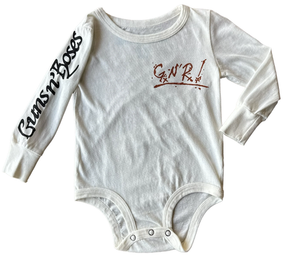 Guns N Roses Appetite for Destruction Long Sleeve Onesie - Twinkle Twinkle Little One