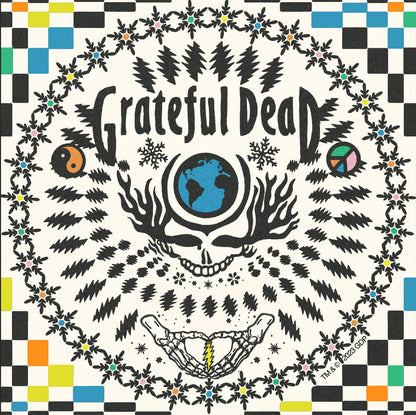 Rowdy Sprout Grateful Dead Blue Pattern Bamboo Set - Twinkle Twinkle Little One