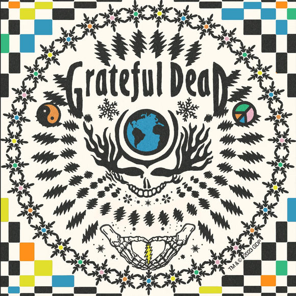 Rowdy Sprout Grateful Dead Blue Pattern Bamboo Set - Twinkle Twinkle Little One