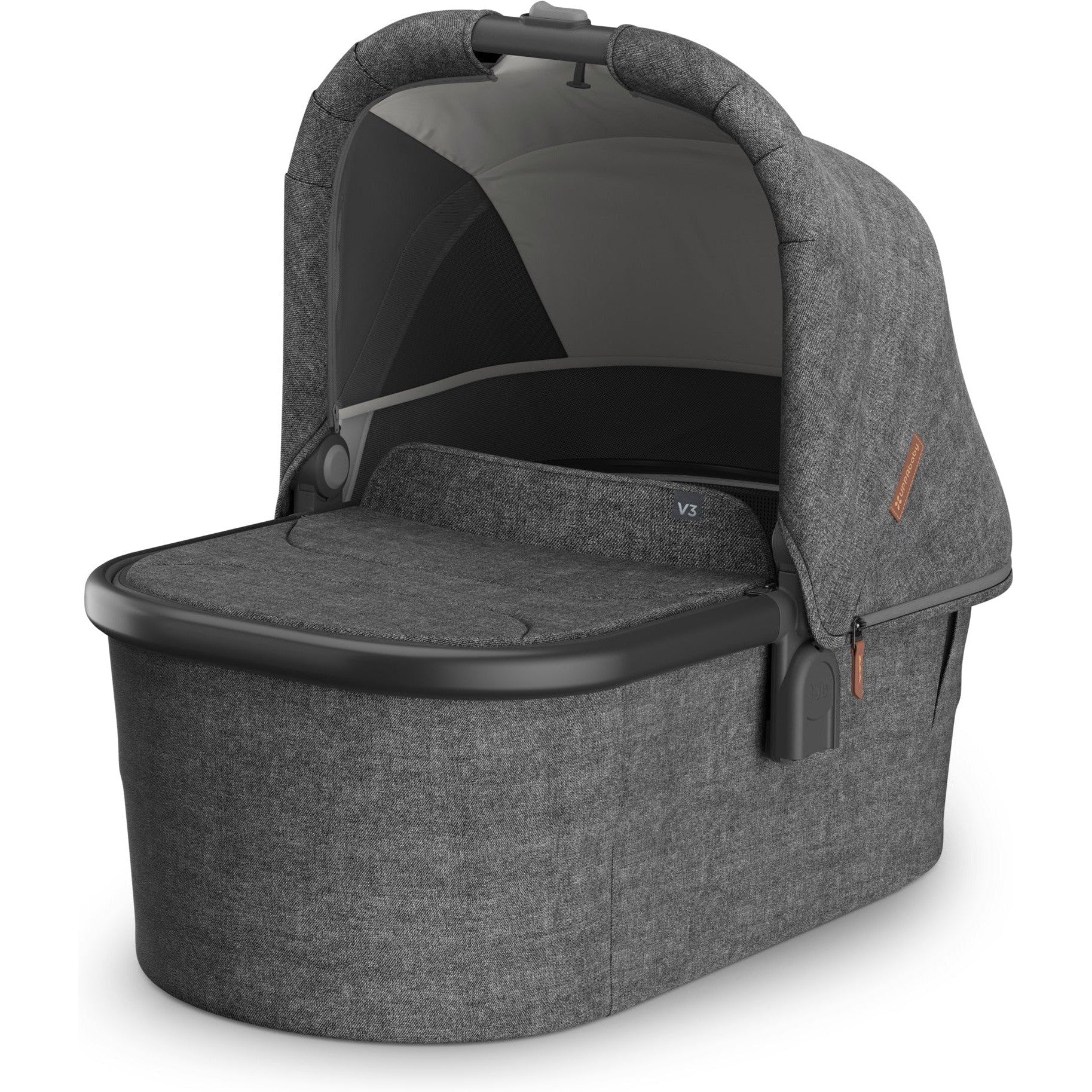 Buy greyson-charcoal-melange-carbon-frame UPPAbaby Bassinet V3 for Vista, Cruz, Ridge &amp; Minu