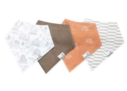 Gage Bandana Bib Set (4-Pack) - Twinkle Twinkle Little One