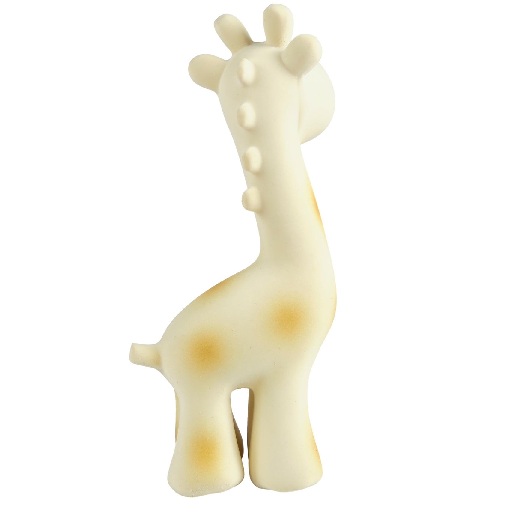 Giraffe Natural Organic Rubber Teether, Rattle & Bath Toy - Twinkle Twinkle Little One