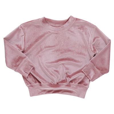 Girls Velour Sweatshirt & Legging Set - Mauve - Twinkle Twinkle Little One