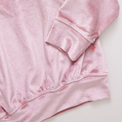 Girls Velour Sweatshirt & Legging Set - Mauve - Twinkle Twinkle Little One