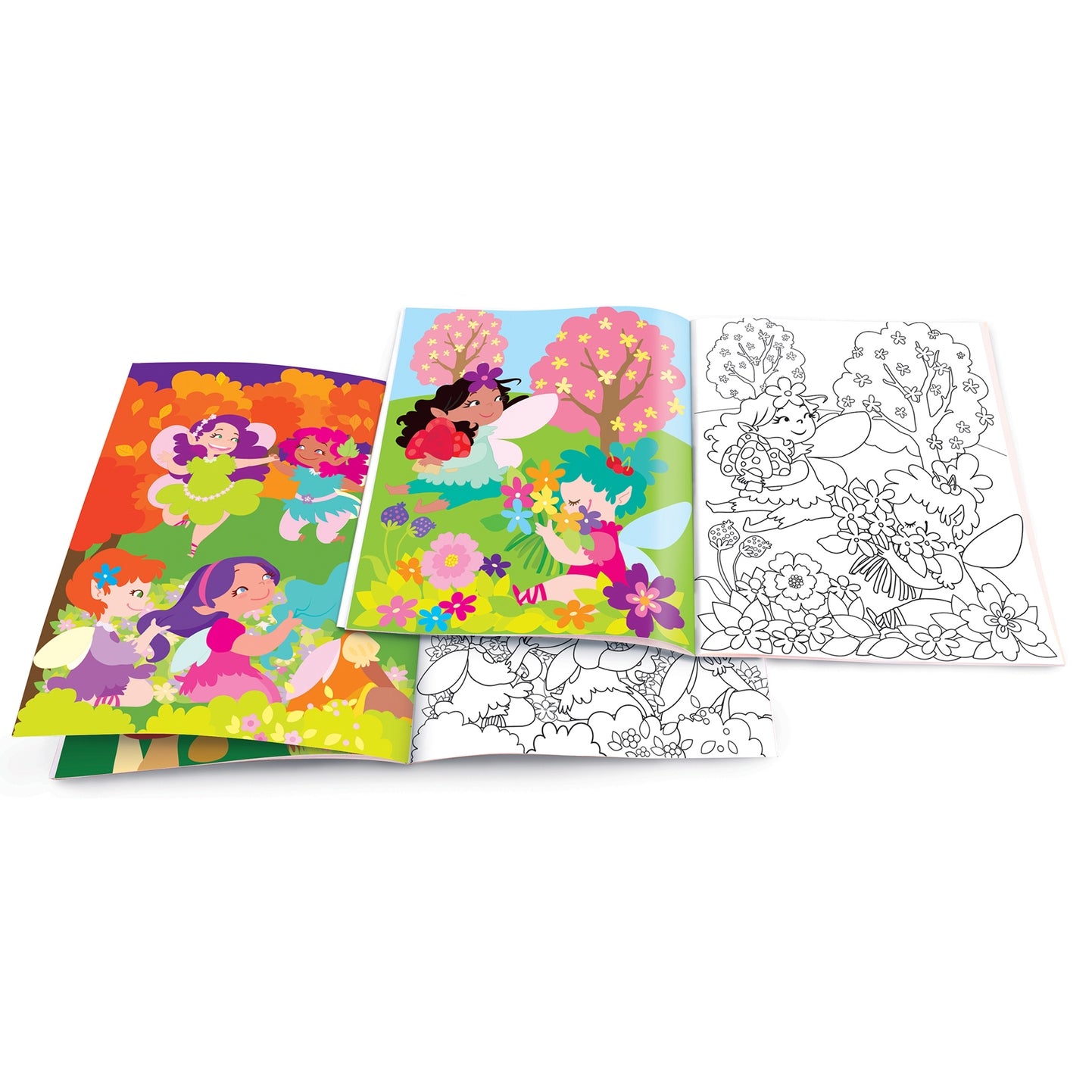 Glitter Fairy Dry Erase Coloring Gift Set - Twinkle Twinkle Little One