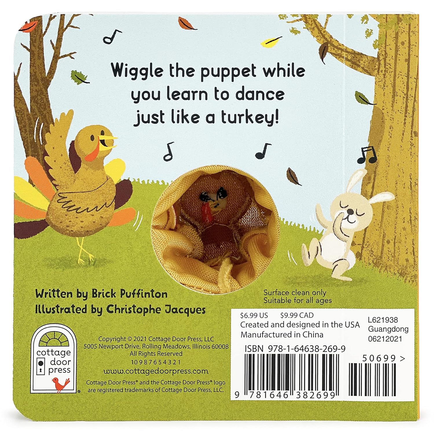 Gobble Wobble Finger Puppet Board Book - Twinkle Twinkle Little One