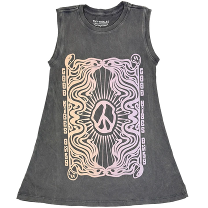 Good Vibes Only Muscle Tank Dress - Twinkle Twinkle Little One