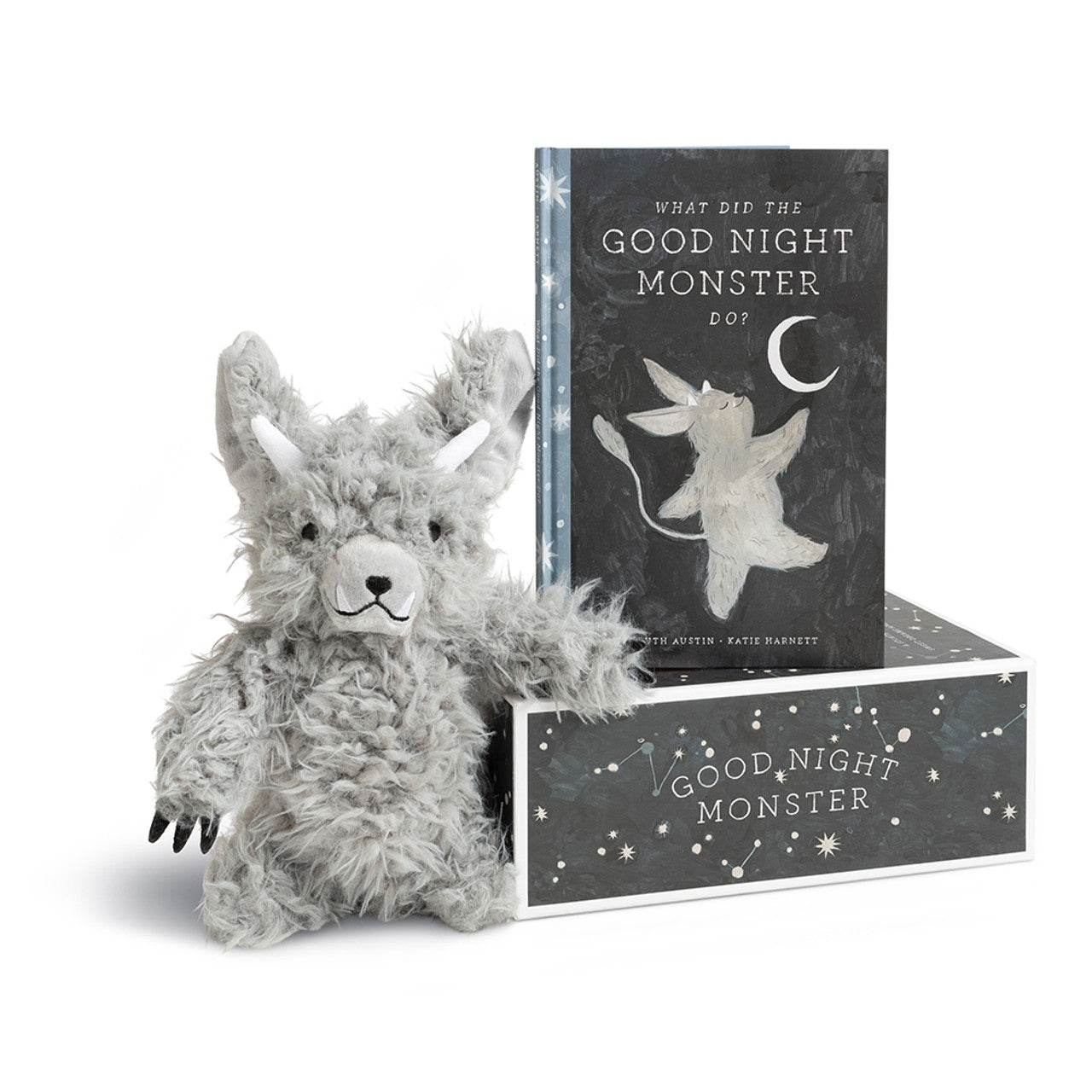 Good Night Monster Gift Set - A Storybook and Plush for Sweet Dreams and Happy Bedtimes - Twinkle Twinkle Little One