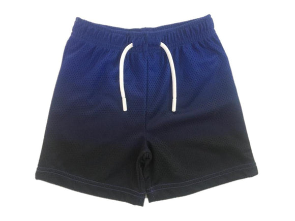 Cobalt Gradient Mesh Shorts - Twinkle Twinkle Little One