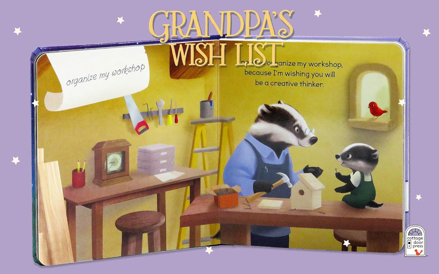 Grandpa's Wish List Love You Always Padded Board Book - Twinkle Twinkle Little One