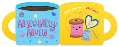 Greatest Grandma - A Mugs & Kisses Shaped Board Book